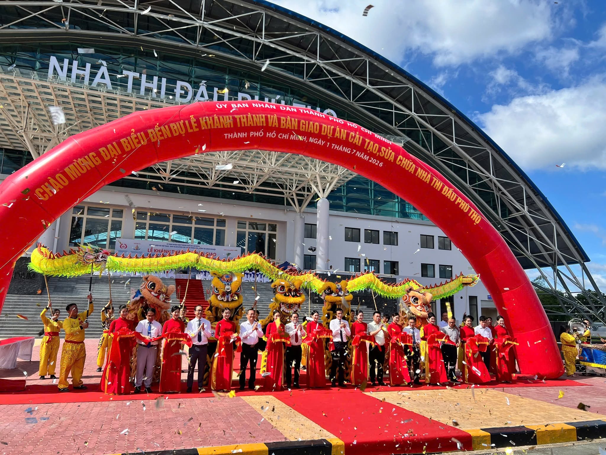 INAUGURATION OF PHU THO SPORTS ARENA