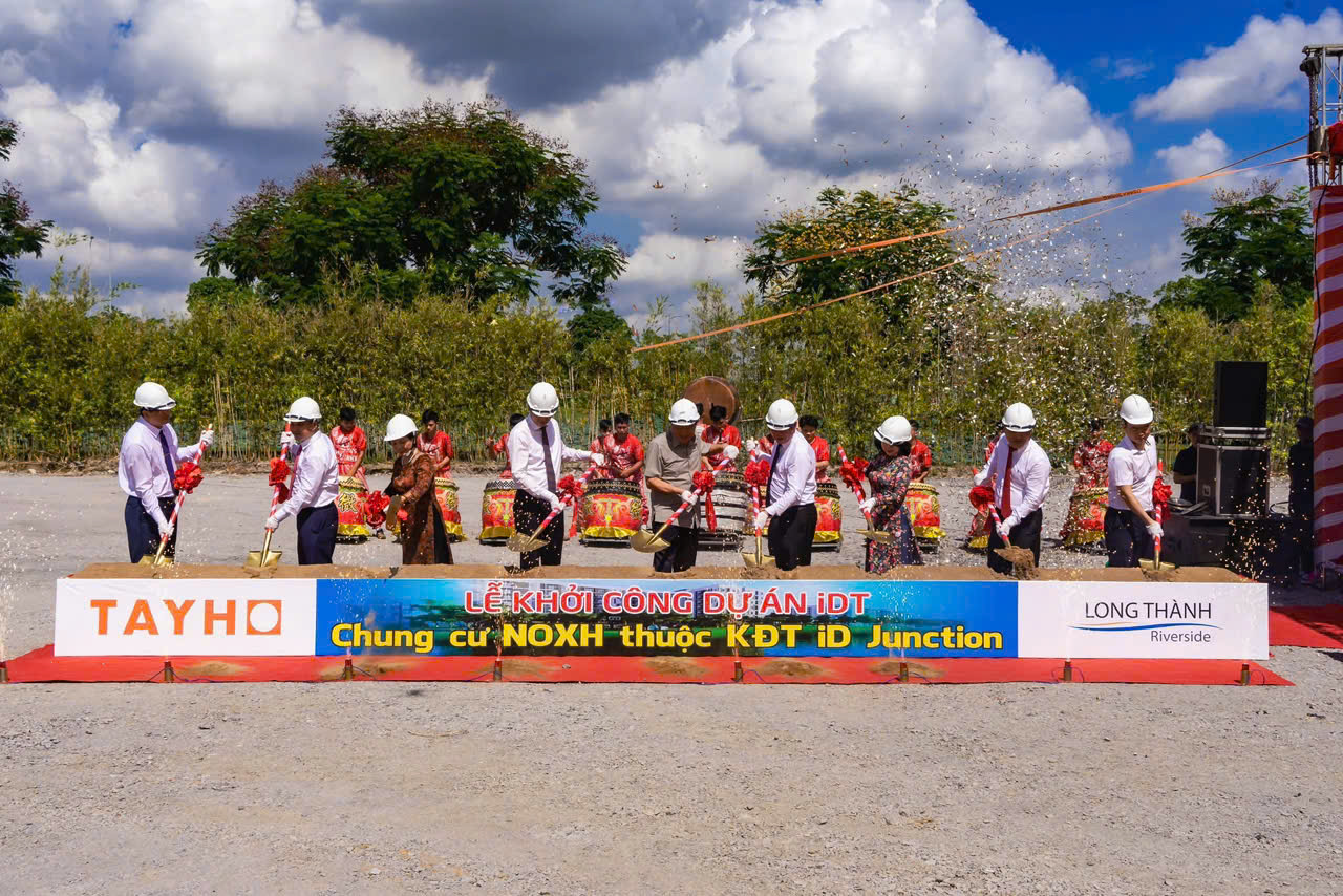 GROUNDBREAKING CEREMONY OF iDT PROJECT - COMMERCIAL STANDARD SOCIAL HOUSING APARTMENTS