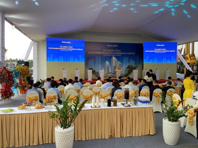 GROUNDBREAKING CEREMONY SARENE RESIDENCE & COMMERCIAL COMPLEX PROJEC